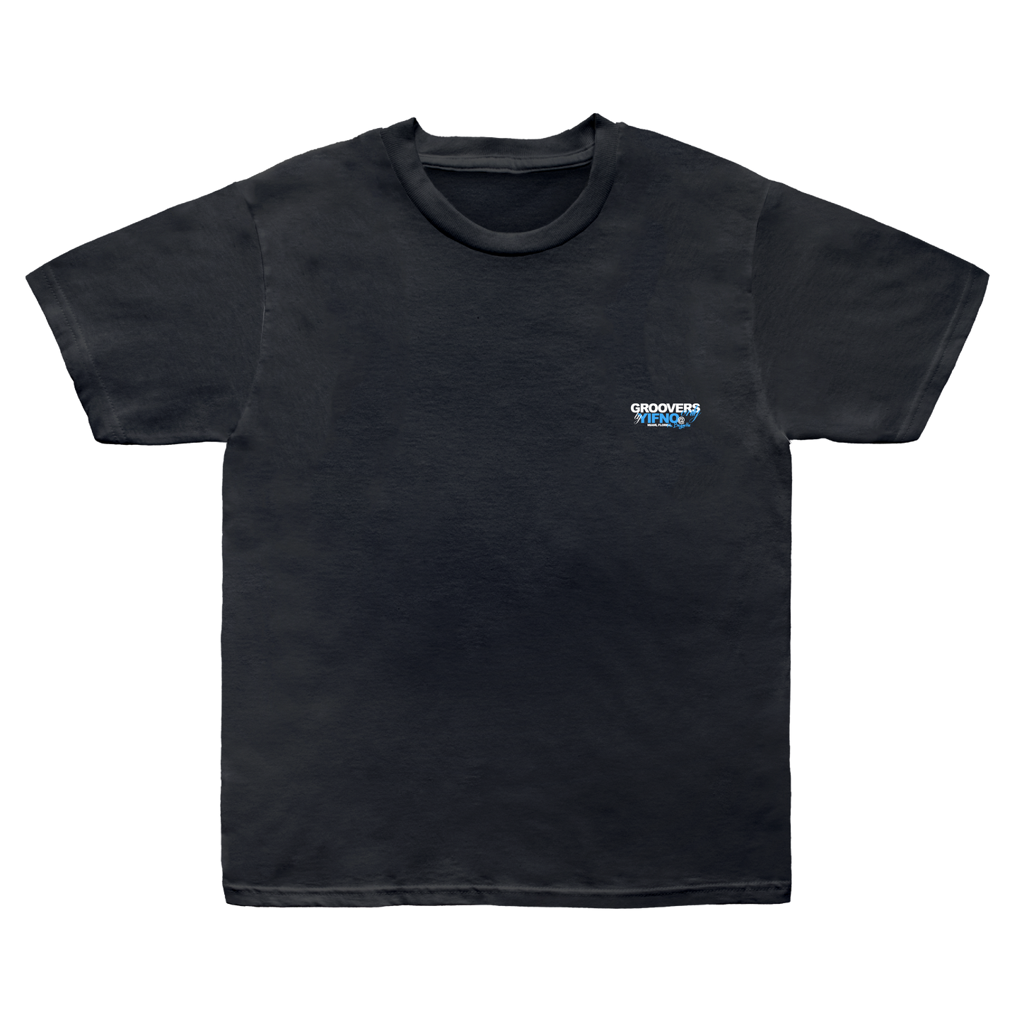 Groovers Only x YIFNO x Mr. Baguette Black Tee